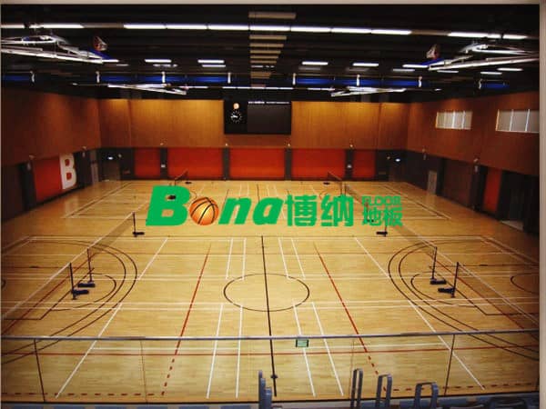 圓洲角體育中心運動木地板案例
